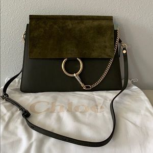 Chloe Faye Medium Leather shoulder Bag